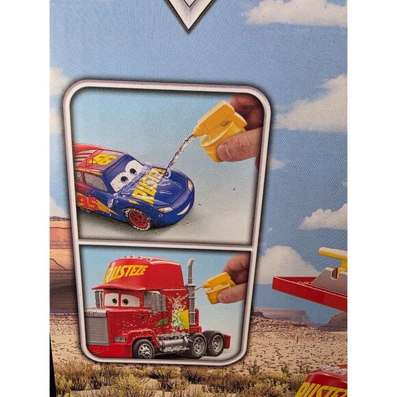 Disney Pixar Cars Mobile Paint Shop Mack | Color Changing Vehicle Playset - Picture 5 of 11